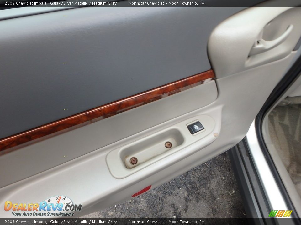 2003 Chevrolet Impala Galaxy Silver Metallic / Medium Gray Photo #11