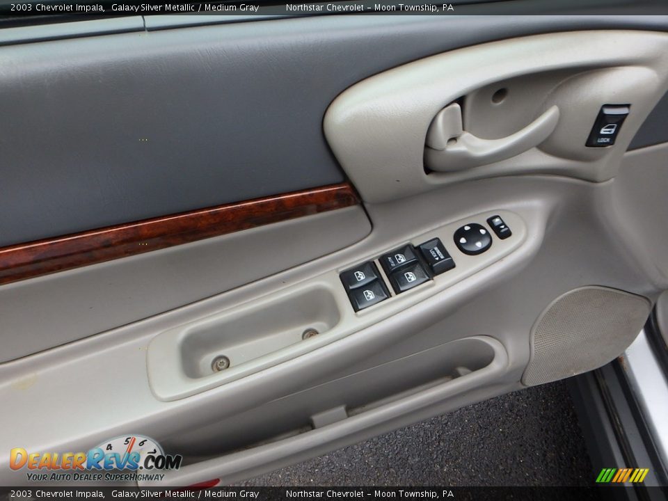 2003 Chevrolet Impala Galaxy Silver Metallic / Medium Gray Photo #12