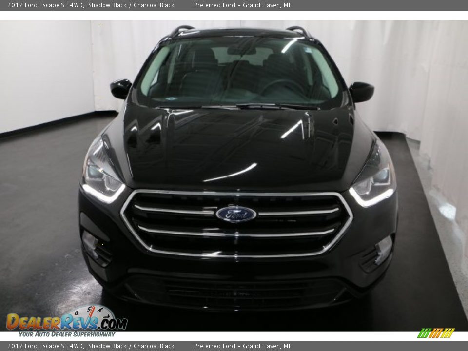 2017 Ford Escape SE 4WD Shadow Black / Charcoal Black Photo #6