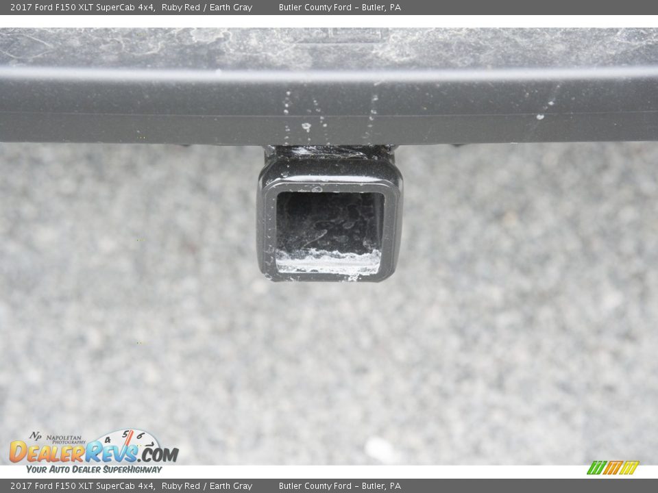 2017 Ford F150 XLT SuperCab 4x4 Ruby Red / Earth Gray Photo #4