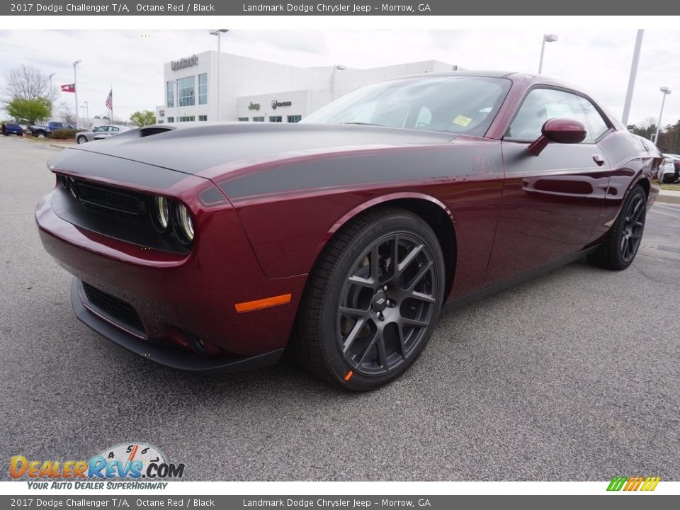 2017 Dodge Challenger T/A Octane Red / Black Photo #1