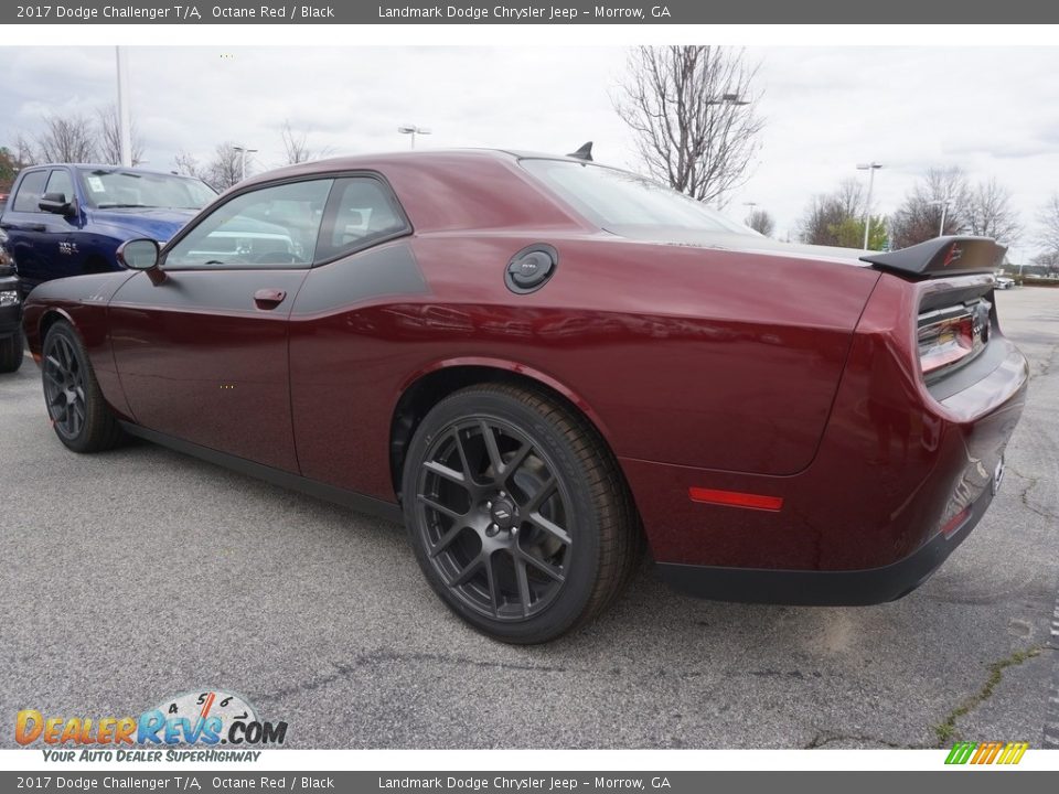 2017 Dodge Challenger T/A Octane Red / Black Photo #2