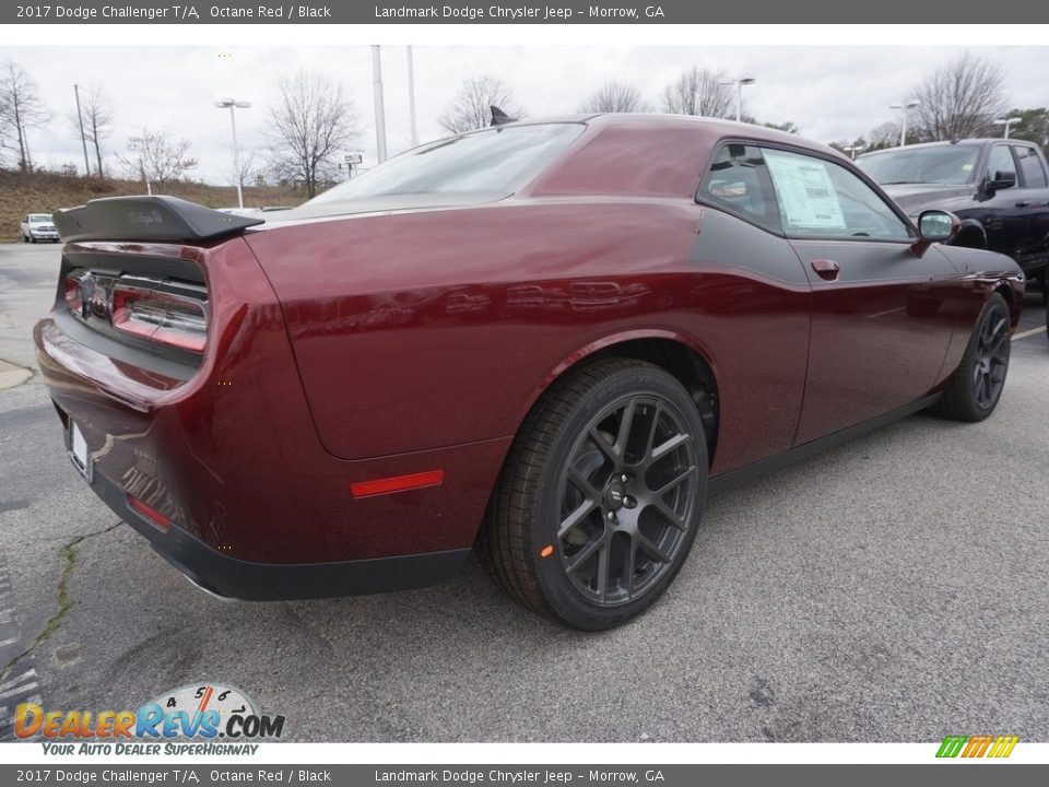 2017 Dodge Challenger T/A Octane Red / Black Photo #3