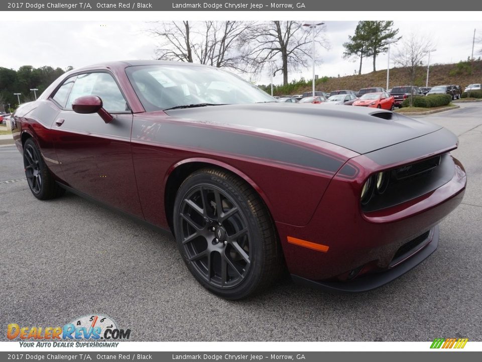 2017 Dodge Challenger T/A Octane Red / Black Photo #4