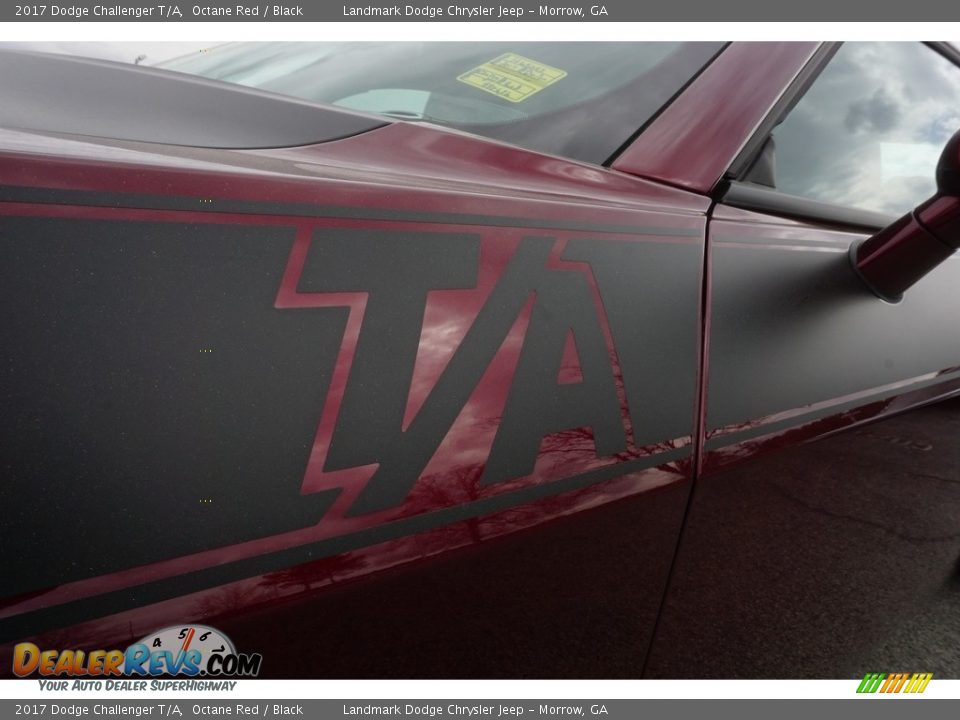 2017 Dodge Challenger T/A Octane Red / Black Photo #6