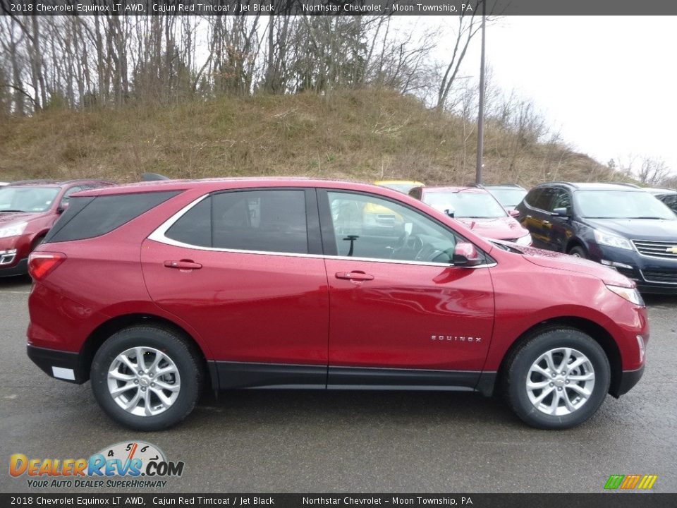 Cajun Red Tintcoat 2018 Chevrolet Equinox LT AWD Photo #4