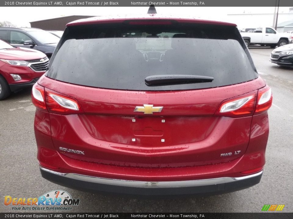 2018 Chevrolet Equinox LT AWD Cajun Red Tintcoat / Jet Black Photo #6