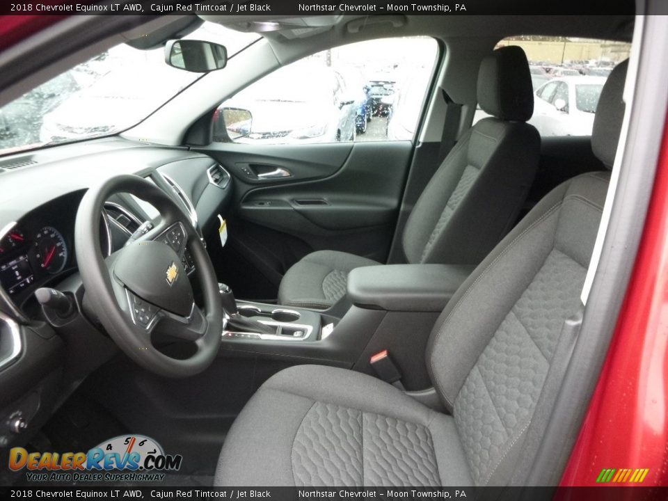 Front Seat of 2018 Chevrolet Equinox LT AWD Photo #11
