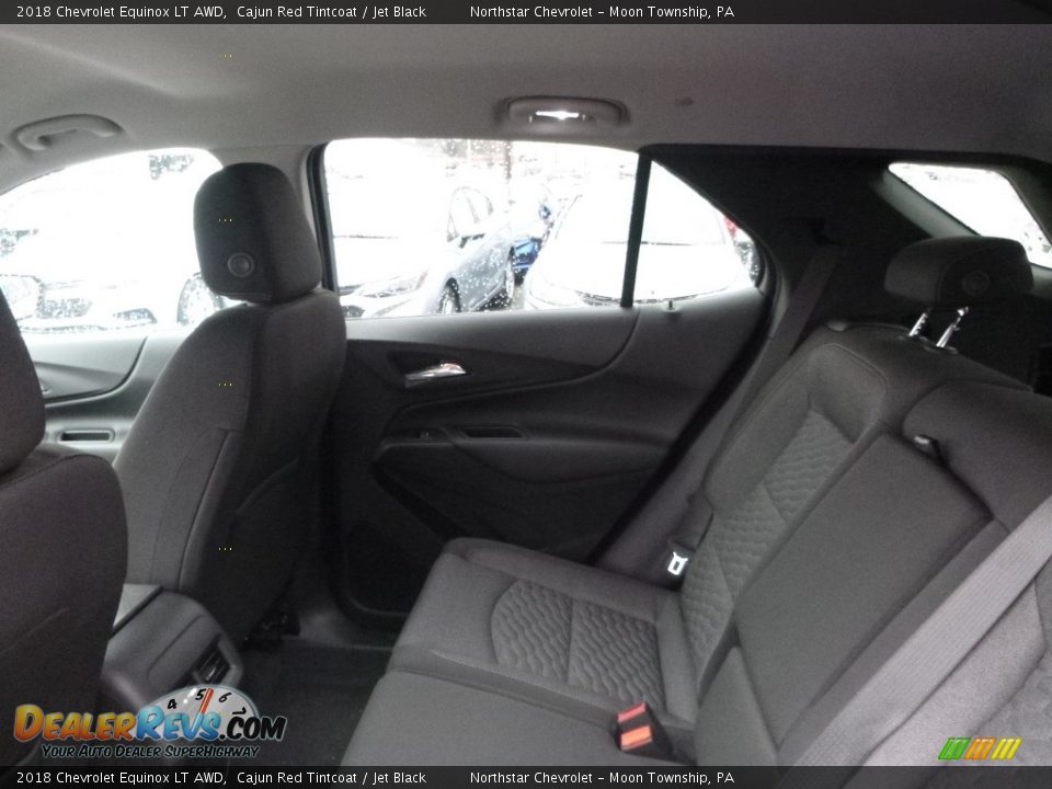 Rear Seat of 2018 Chevrolet Equinox LT AWD Photo #12