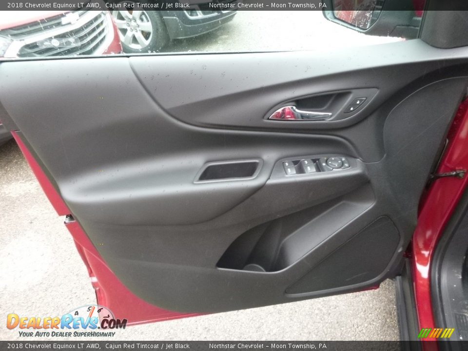 2018 Chevrolet Equinox LT AWD Cajun Red Tintcoat / Jet Black Photo #14