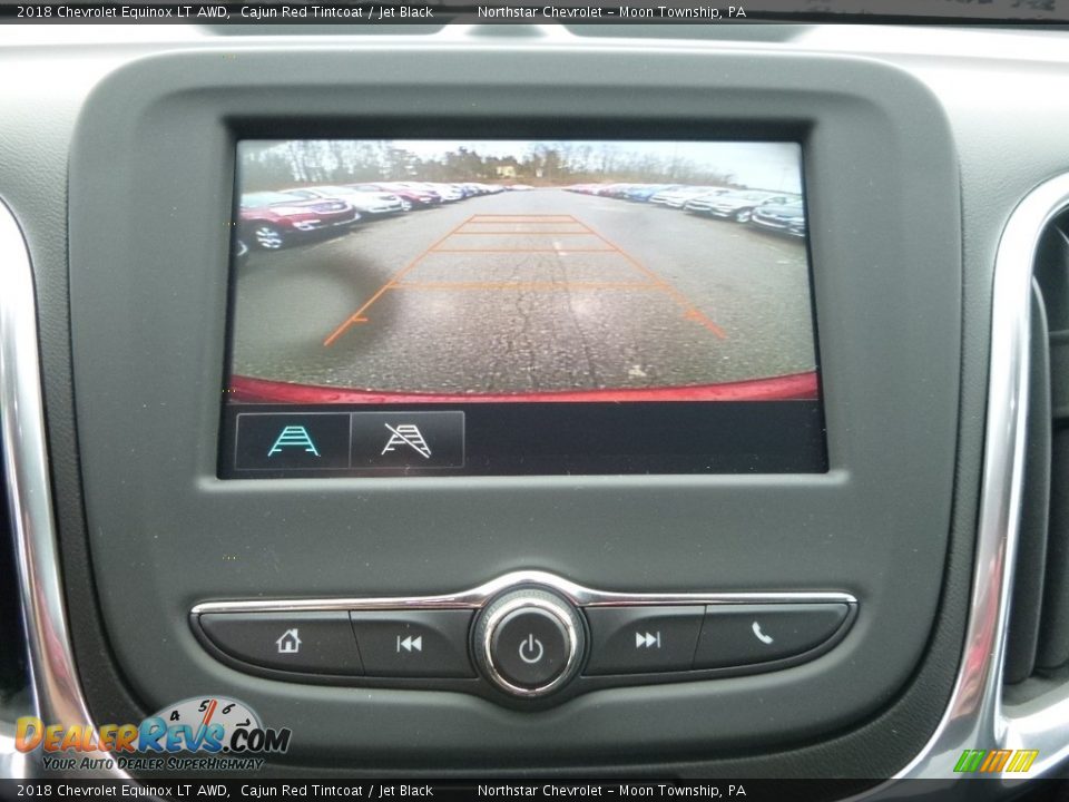 2018 Chevrolet Equinox LT AWD Cajun Red Tintcoat / Jet Black Photo #18