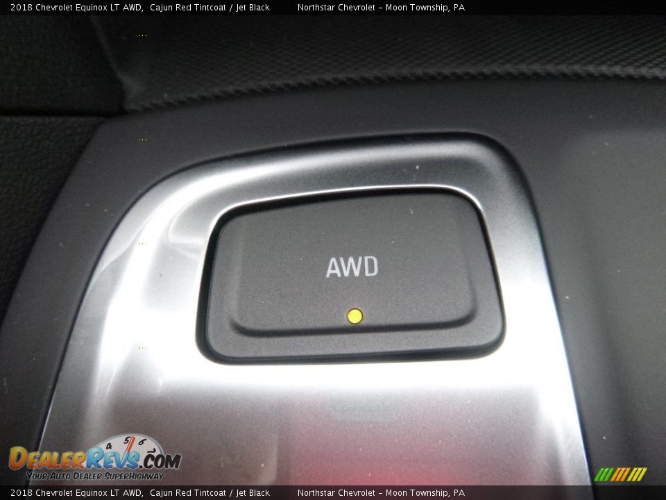 2018 Chevrolet Equinox LT AWD Cajun Red Tintcoat / Jet Black Photo #19