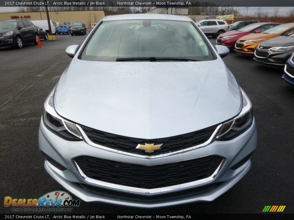 2017 Chevrolet Cruze LT Arctic Blue Metallic / Jet Black Photo #2