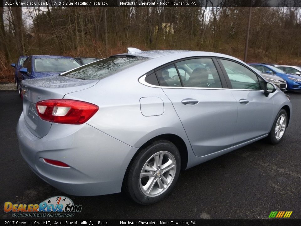 2017 Chevrolet Cruze LT Arctic Blue Metallic / Jet Black Photo #5