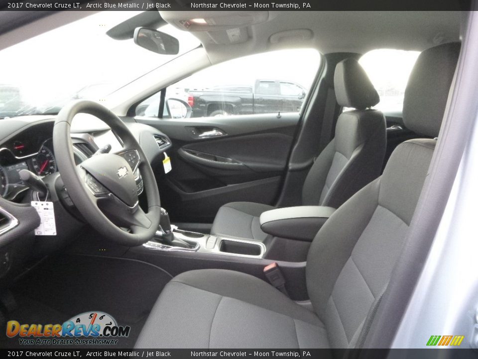 2017 Chevrolet Cruze LT Arctic Blue Metallic / Jet Black Photo #10