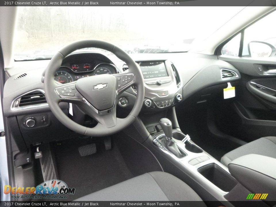 2017 Chevrolet Cruze LT Arctic Blue Metallic / Jet Black Photo #12