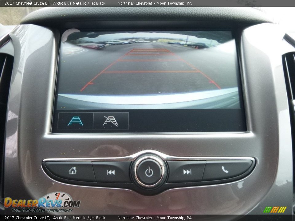 2017 Chevrolet Cruze LT Arctic Blue Metallic / Jet Black Photo #17