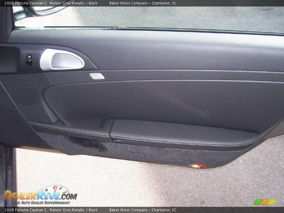 2008 Porsche Cayman S Meteor Grey Metallic / Black Photo #7