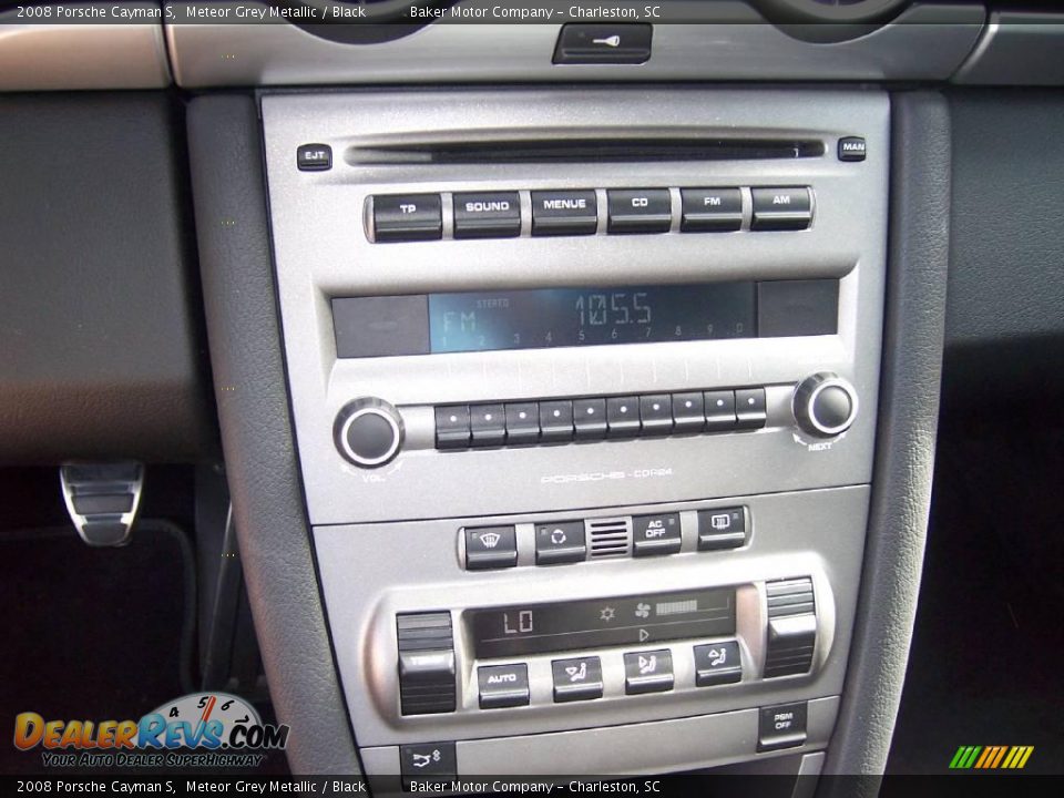 2008 Porsche Cayman S Meteor Grey Metallic / Black Photo #15