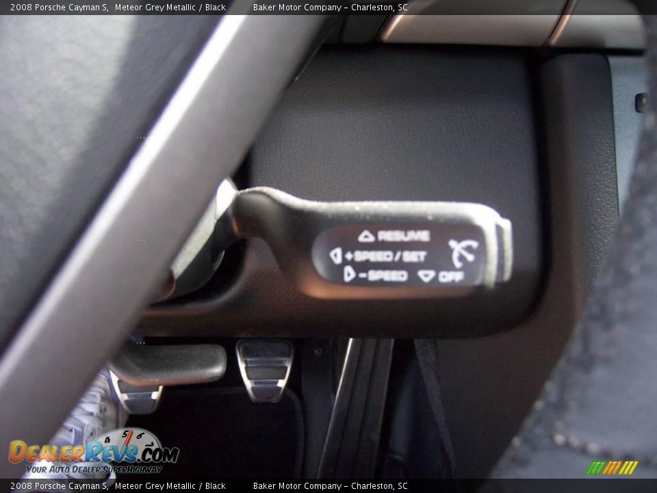 2008 Porsche Cayman S Meteor Grey Metallic / Black Photo #16