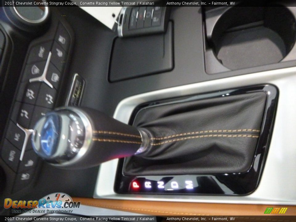 2017 Chevrolet Corvette Stingray Coupe Corvette Racing Yellow Tintcoat / Kalahari Photo #19