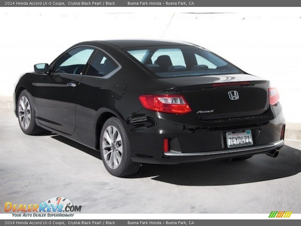 2014 Honda Accord LX-S Coupe Crystal Black Pearl / Black Photo #2