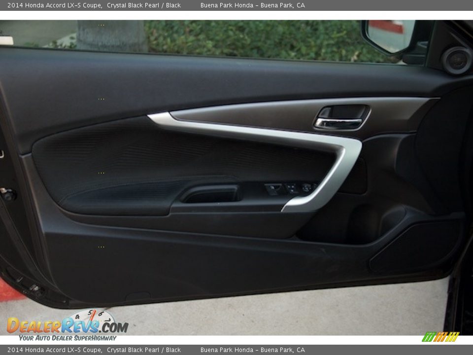 2014 Honda Accord LX-S Coupe Crystal Black Pearl / Black Photo #19
