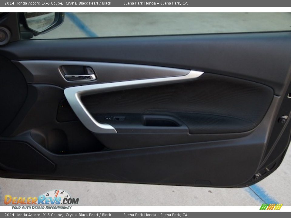 2014 Honda Accord LX-S Coupe Crystal Black Pearl / Black Photo #20