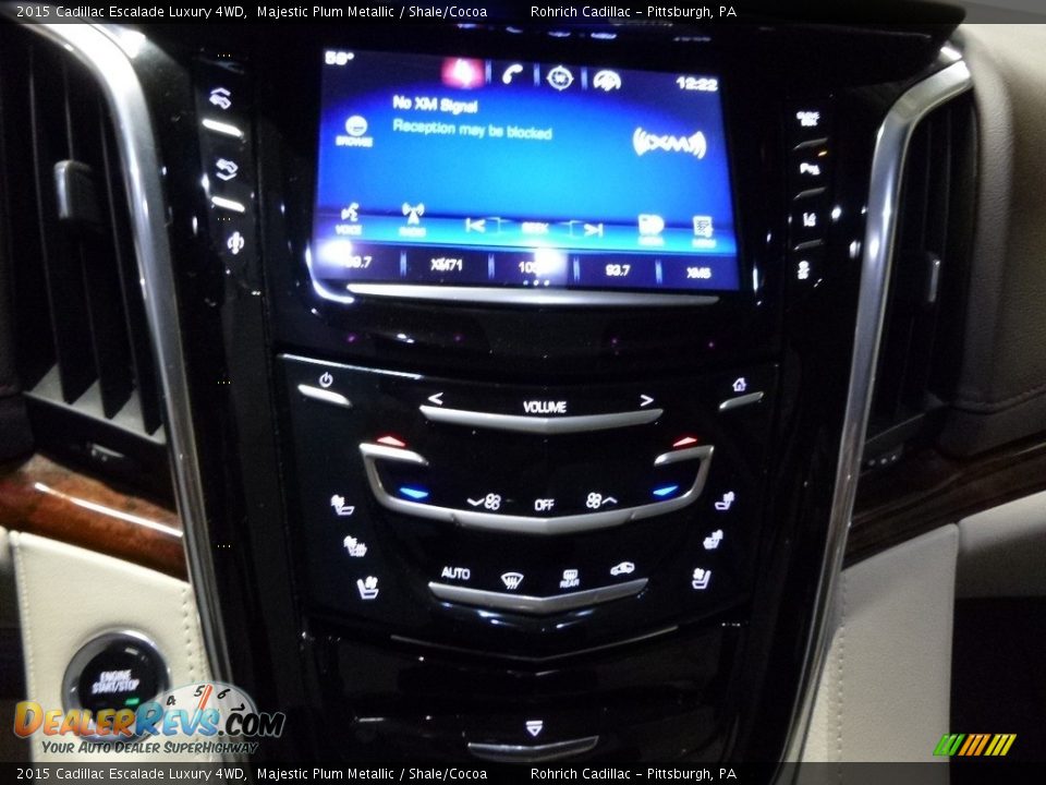 2015 Cadillac Escalade Luxury 4WD Majestic Plum Metallic / Shale/Cocoa Photo #26