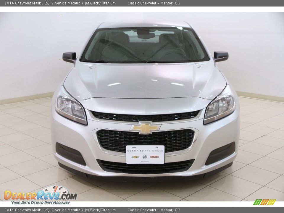 2014 Chevrolet Malibu LS Silver Ice Metallic / Jet Black/Titanium Photo #2