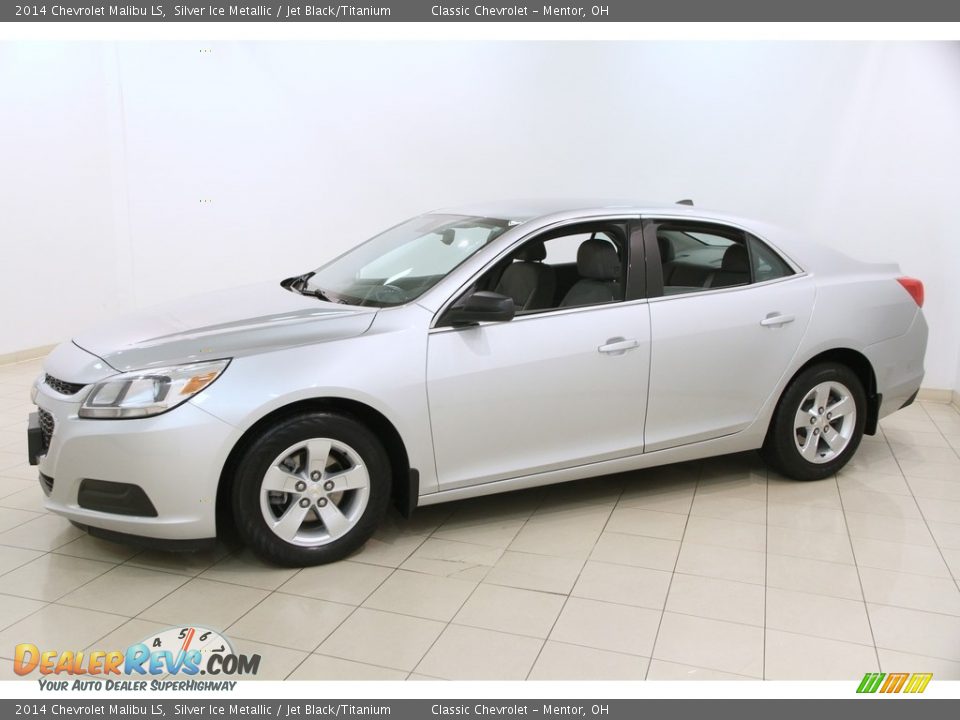 2014 Chevrolet Malibu LS Silver Ice Metallic / Jet Black/Titanium Photo #3