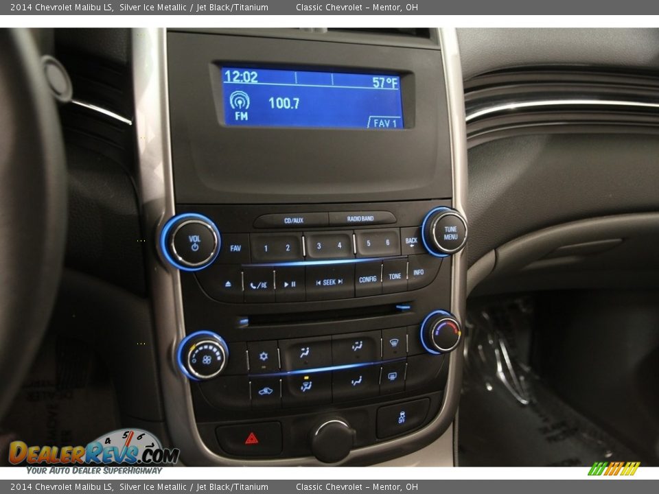 2014 Chevrolet Malibu LS Silver Ice Metallic / Jet Black/Titanium Photo #8