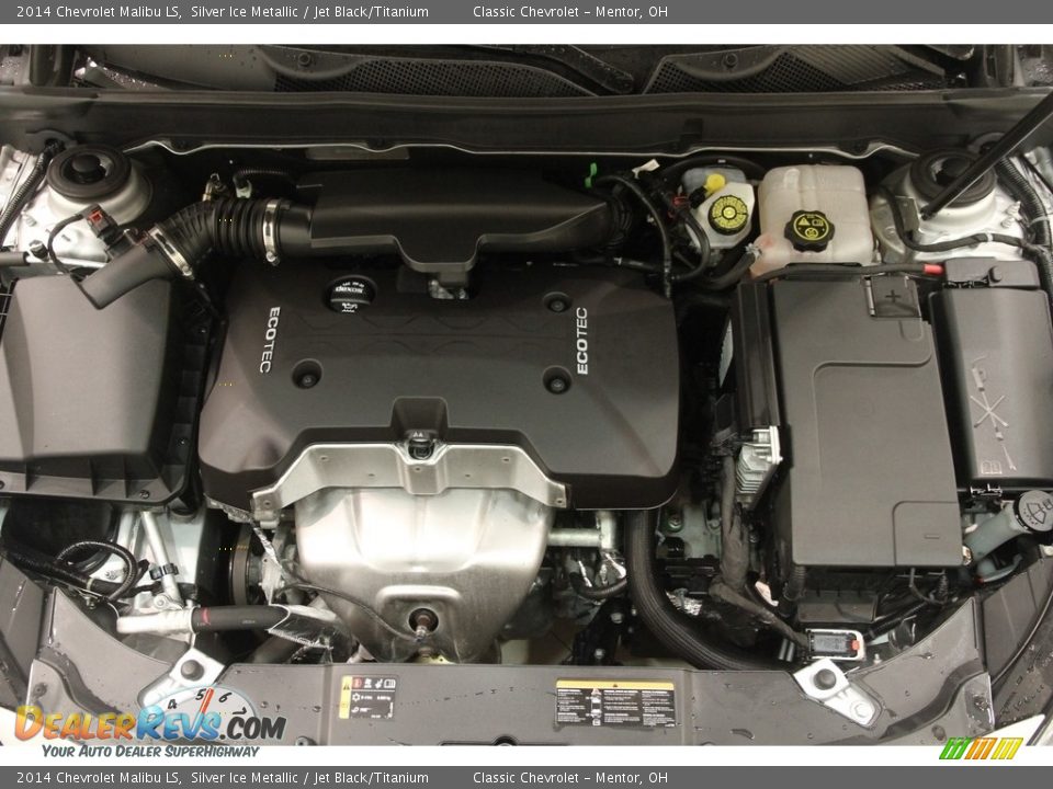 2014 Chevrolet Malibu LS Silver Ice Metallic / Jet Black/Titanium Photo #14