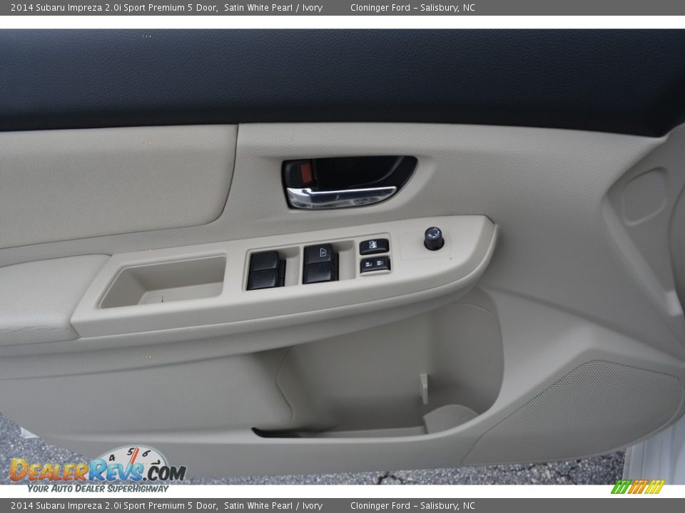 2014 Subaru Impreza 2.0i Sport Premium 5 Door Satin White Pearl / Ivory Photo #8