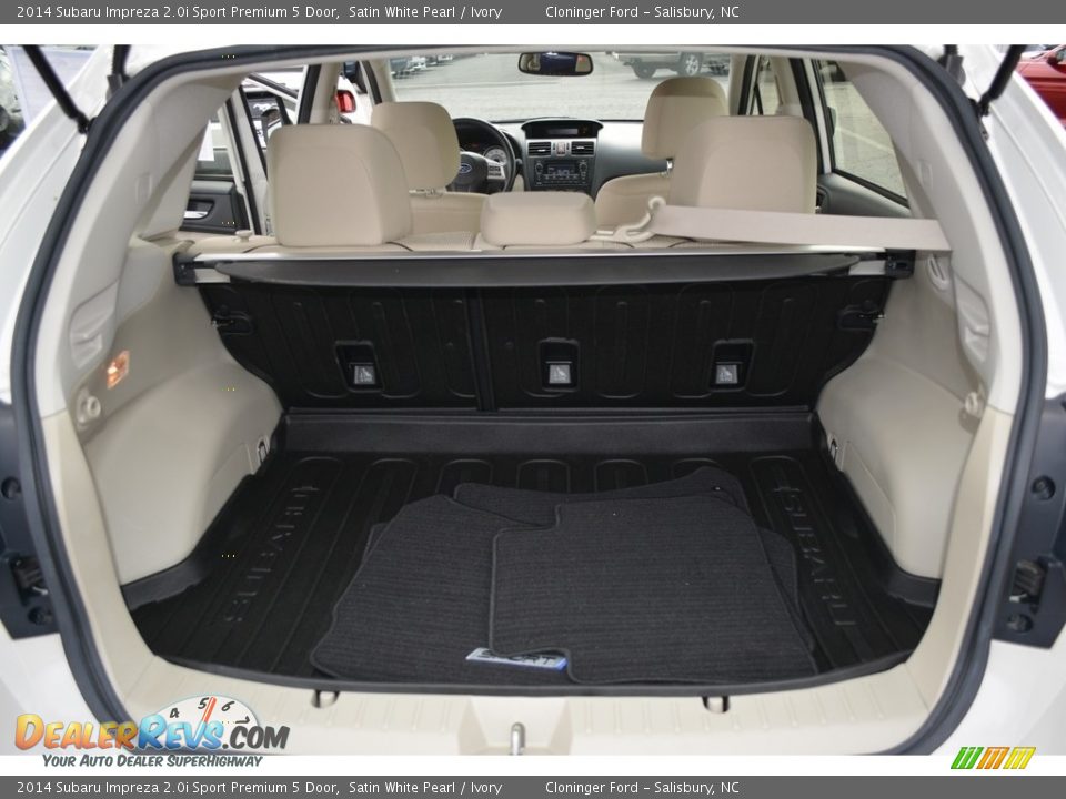 2014 Subaru Impreza 2.0i Sport Premium 5 Door Satin White Pearl / Ivory Photo #12