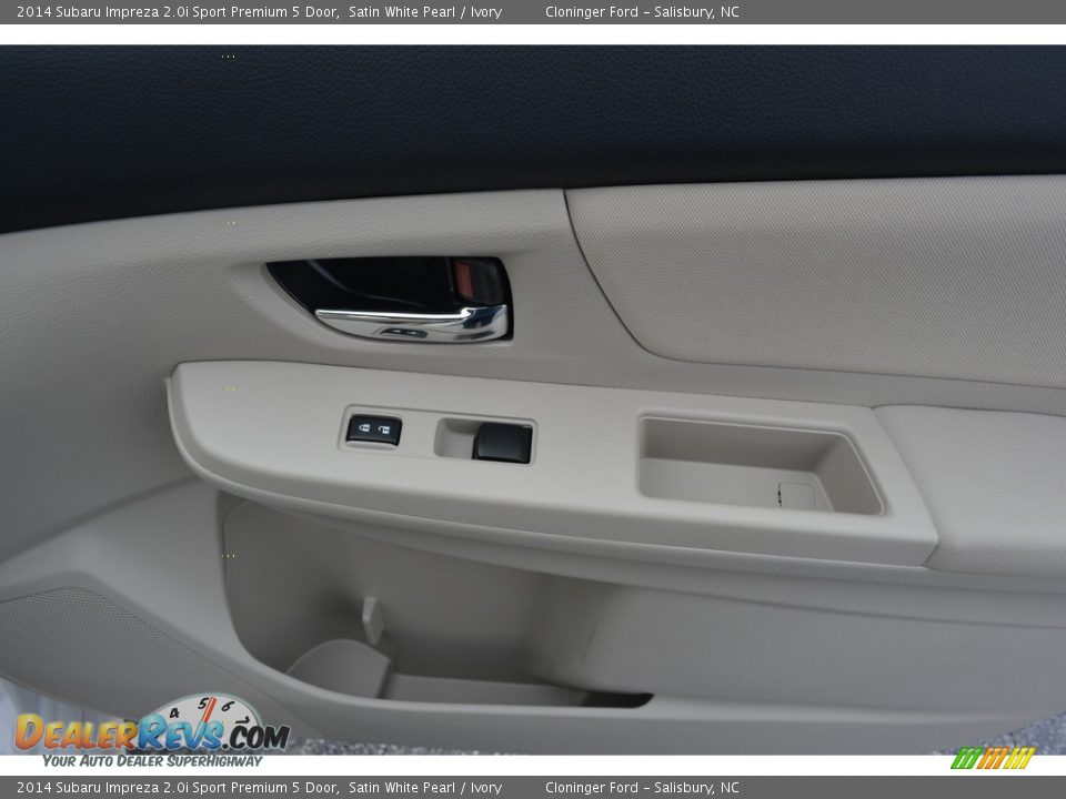 2014 Subaru Impreza 2.0i Sport Premium 5 Door Satin White Pearl / Ivory Photo #14