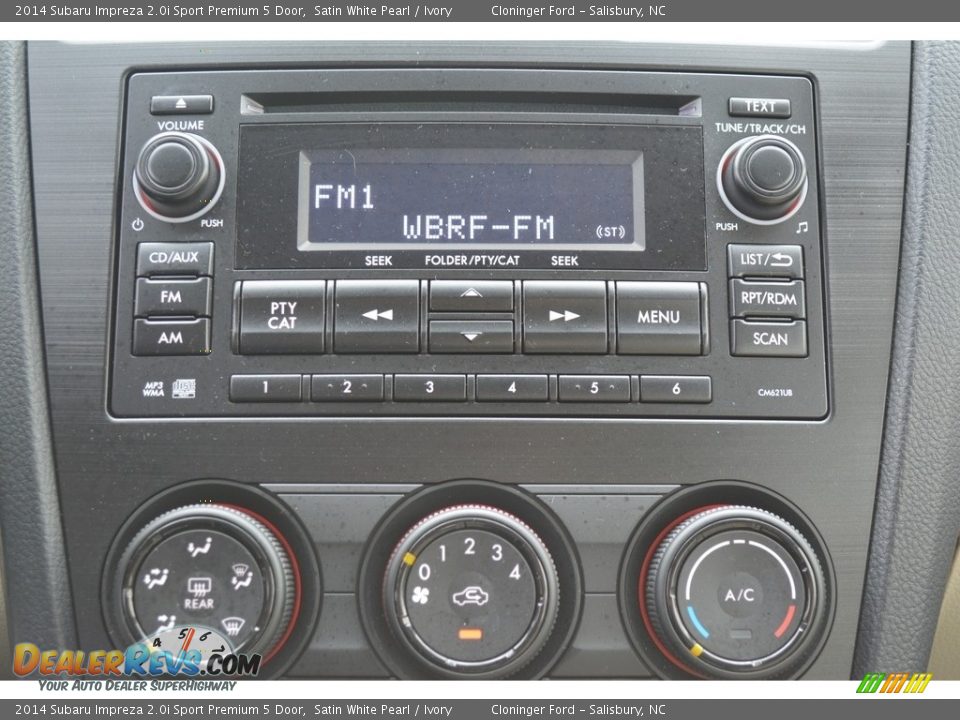 2014 Subaru Impreza 2.0i Sport Premium 5 Door Satin White Pearl / Ivory Photo #17