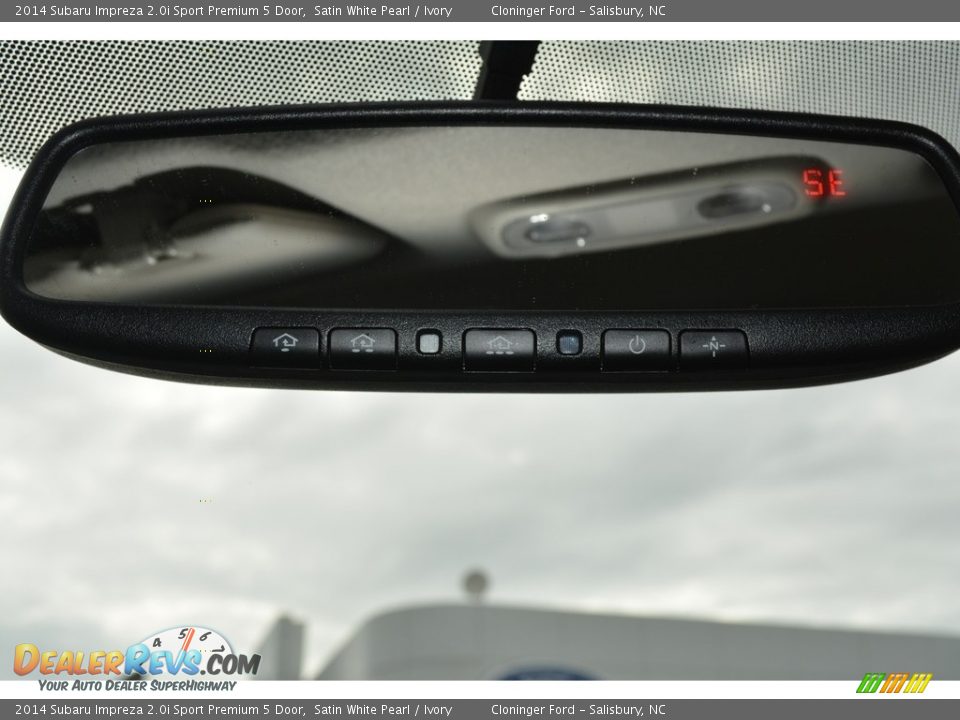 2014 Subaru Impreza 2.0i Sport Premium 5 Door Satin White Pearl / Ivory Photo #22