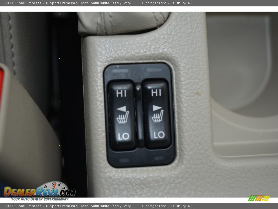2014 Subaru Impreza 2.0i Sport Premium 5 Door Satin White Pearl / Ivory Photo #23