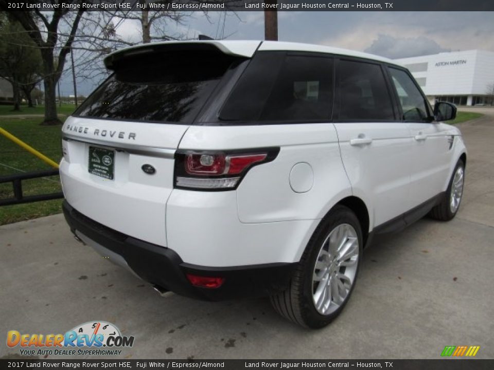 2017 Land Rover Range Rover Sport HSE Fuji White / Espresso/Almond Photo #7