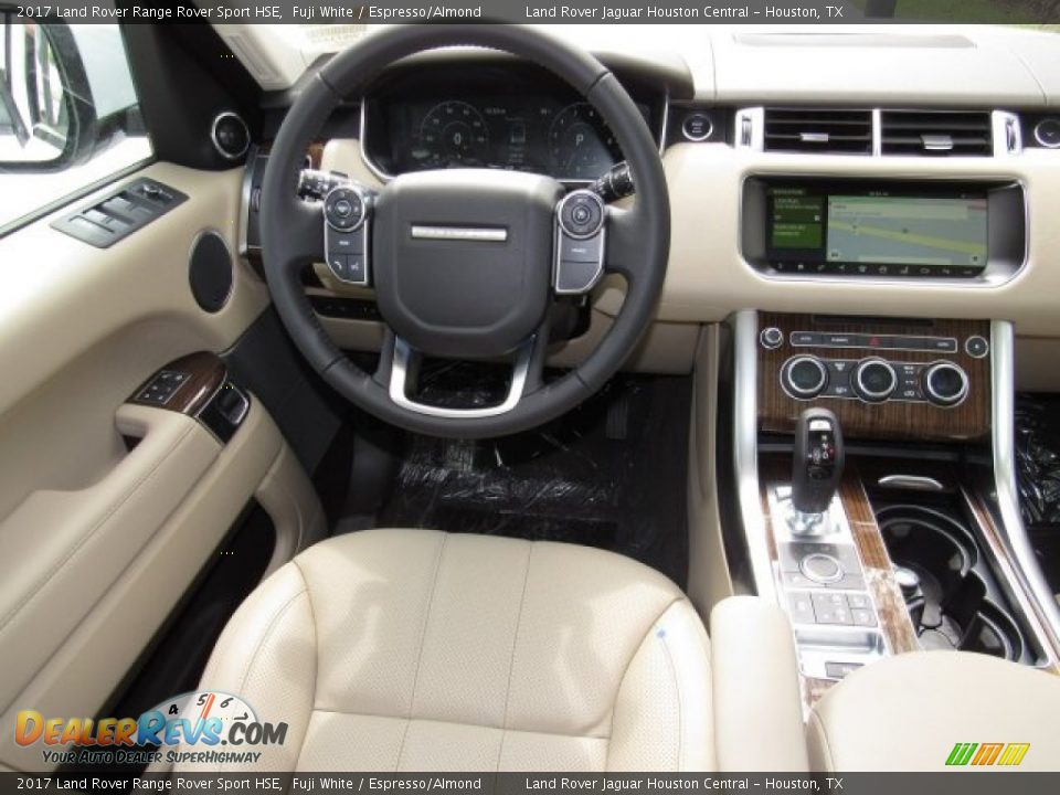 2017 Land Rover Range Rover Sport HSE Fuji White / Espresso/Almond Photo #13