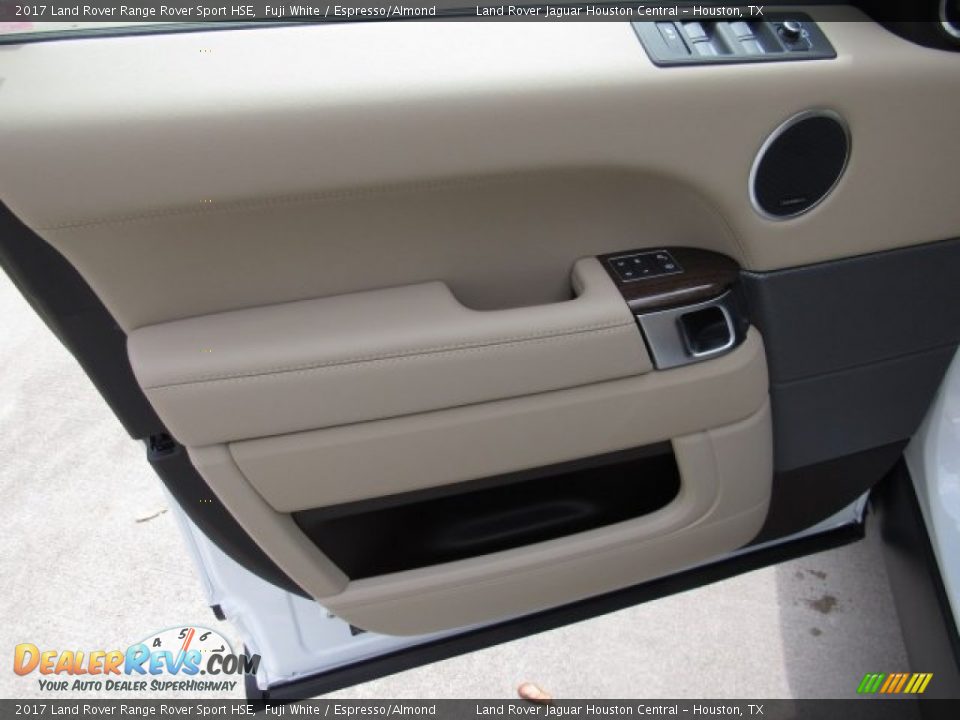 2017 Land Rover Range Rover Sport HSE Fuji White / Espresso/Almond Photo #18