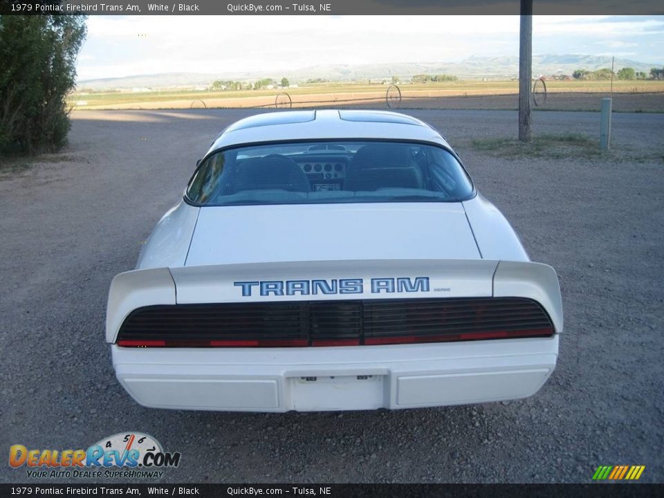 1979 Pontiac Firebird Trans Am White / Black Photo #2