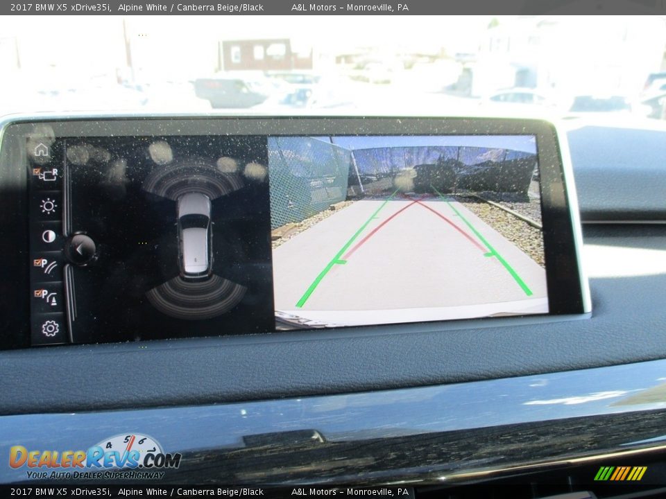 2017 BMW X5 xDrive35i Alpine White / Canberra Beige/Black Photo #16
