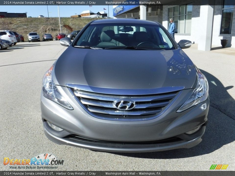 2014 Hyundai Sonata Limited 2.0T Harbor Gray Metallic / Gray Photo #3