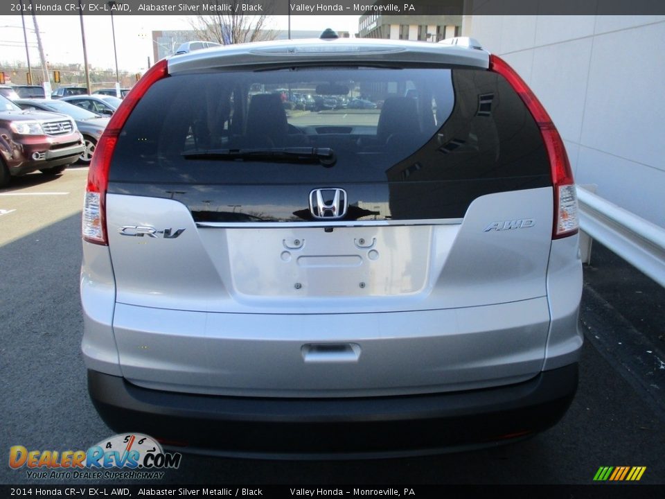 2014 Honda CR-V EX-L AWD Alabaster Silver Metallic / Black Photo #5
