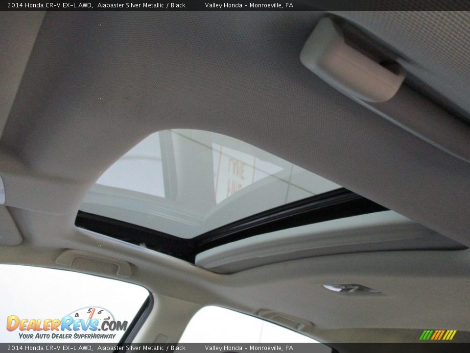2014 Honda CR-V EX-L AWD Alabaster Silver Metallic / Black Photo #11
