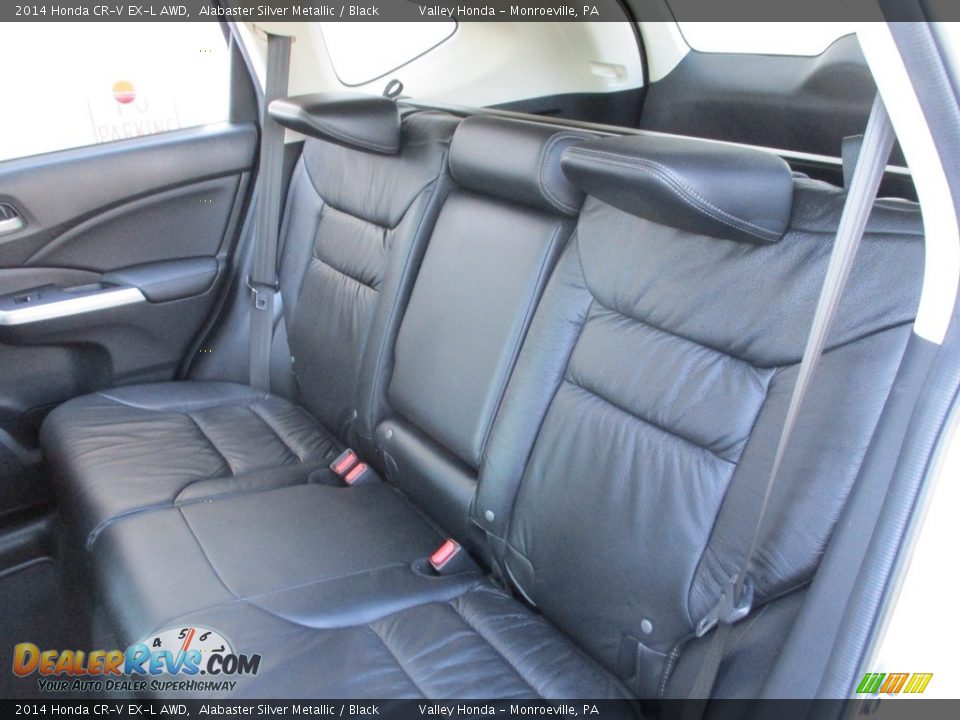 2014 Honda CR-V EX-L AWD Alabaster Silver Metallic / Black Photo #13