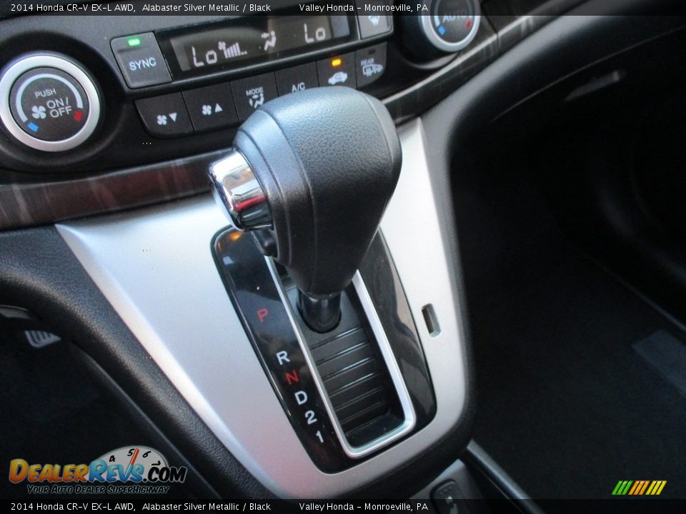 2014 Honda CR-V EX-L AWD Alabaster Silver Metallic / Black Photo #15