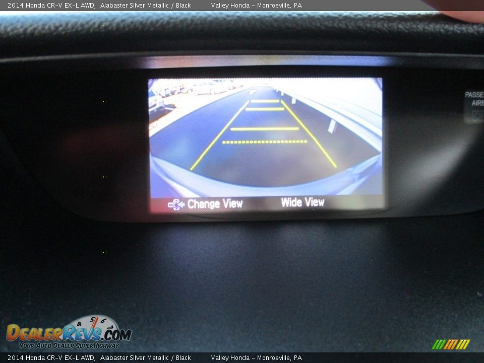 2014 Honda CR-V EX-L AWD Alabaster Silver Metallic / Black Photo #17